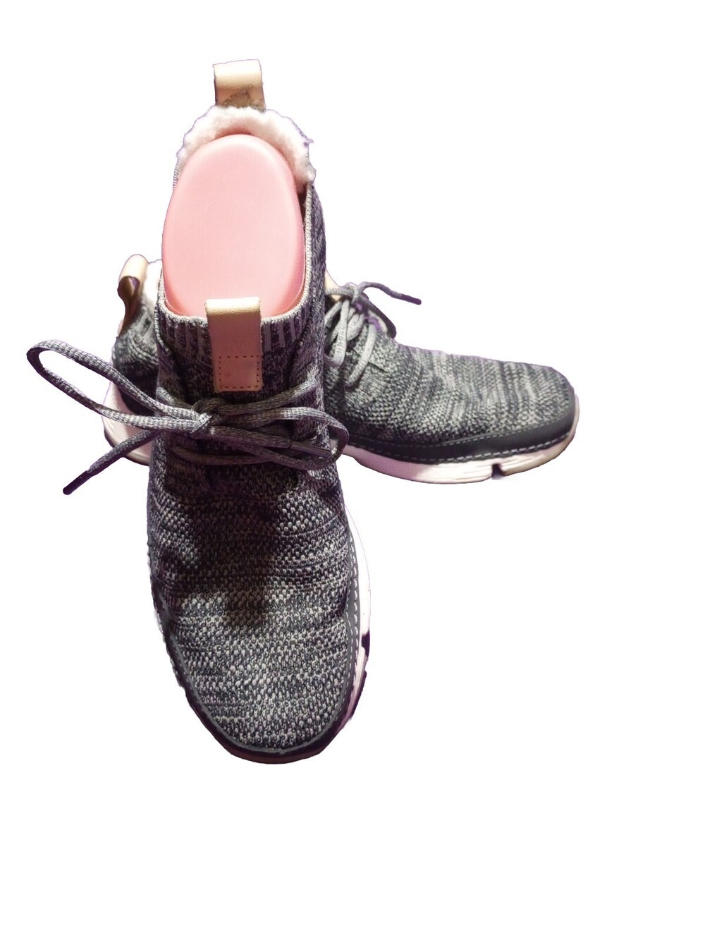 Clarks Tri Native Trigenic Lightweight Lace Up Gray Women’s 9M
